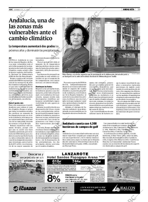 ABC SEVILLA 15-04-2007 página 39