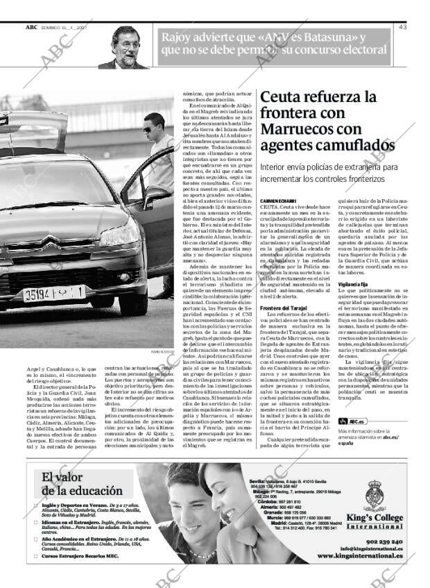 ABC SEVILLA 15-04-2007 página 43