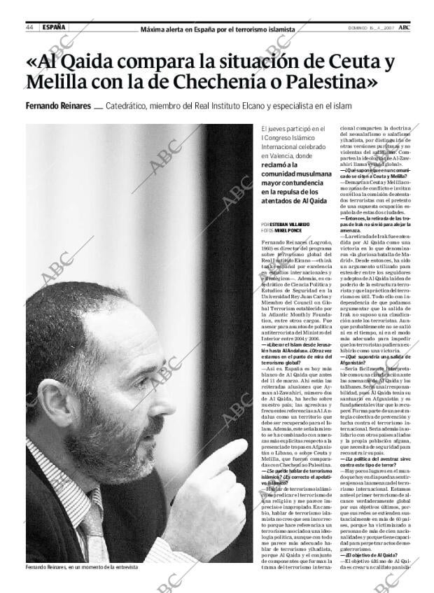 ABC SEVILLA 15-04-2007 página 44