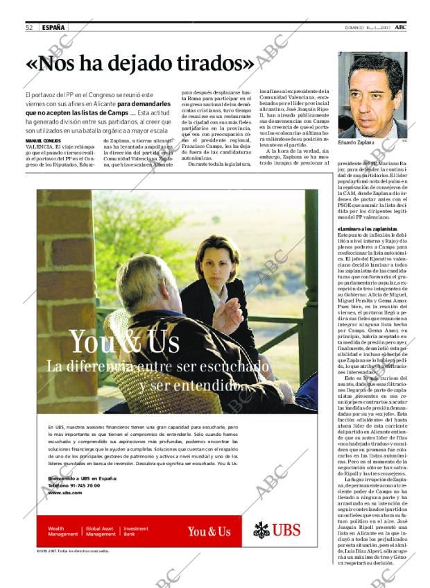 ABC SEVILLA 15-04-2007 página 52