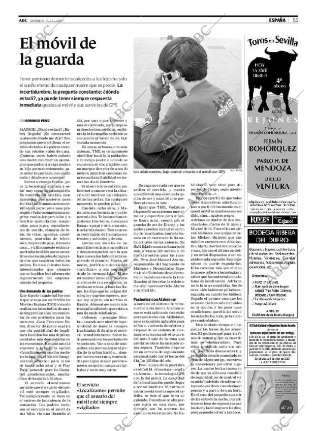 ABC SEVILLA 15-04-2007 página 55