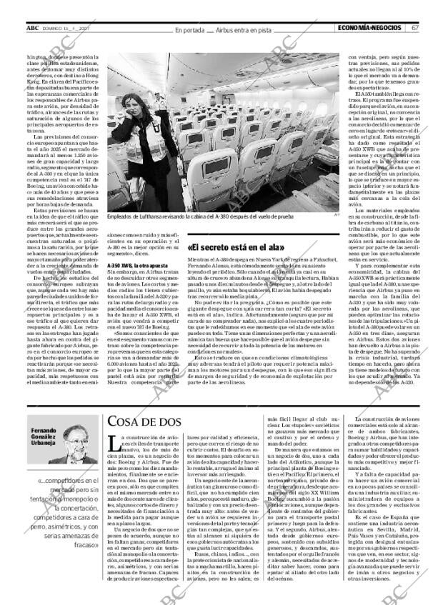 ABC SEVILLA 15-04-2007 página 67