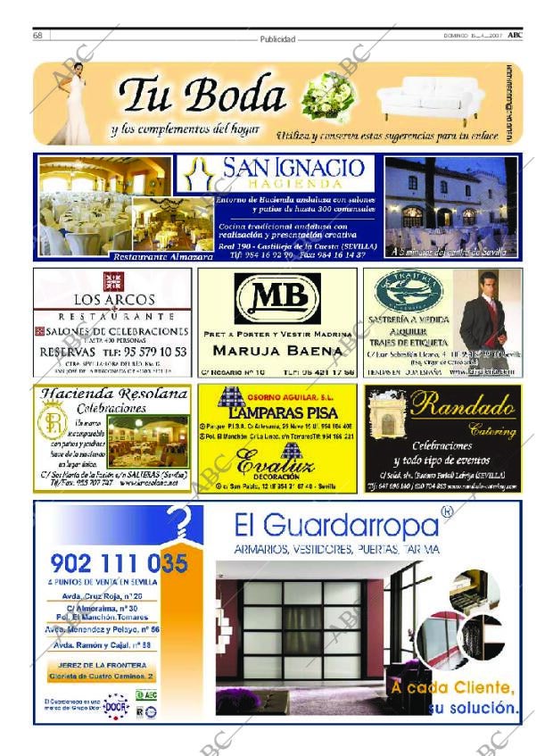 ABC SEVILLA 15-04-2007 página 68