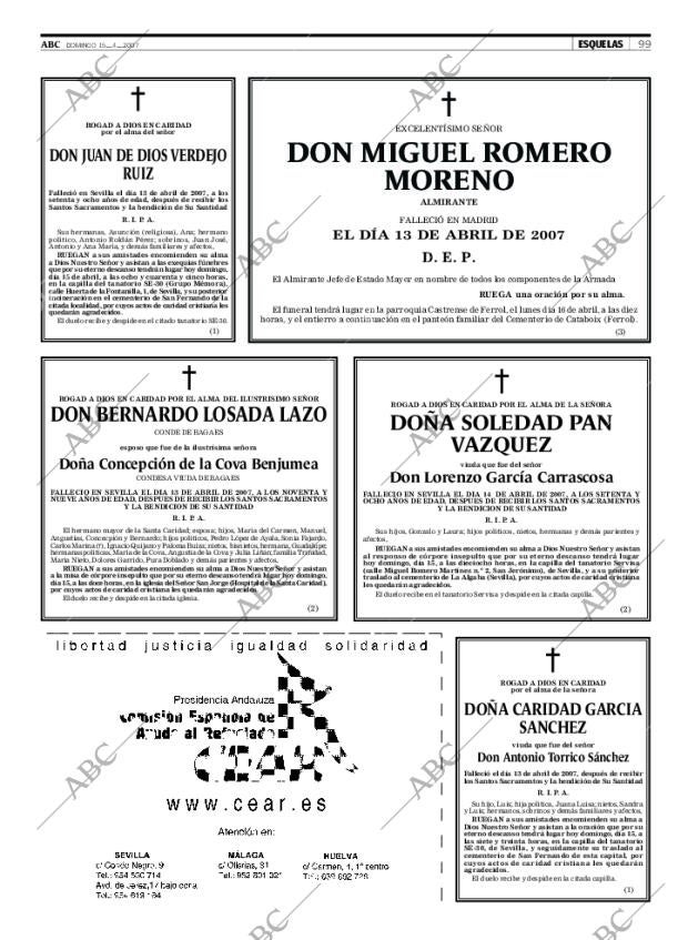 ABC SEVILLA 15-04-2007 página 99