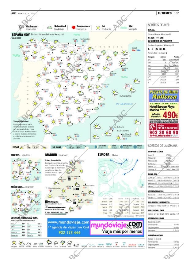 ABC MADRID 16-04-2007 página 107