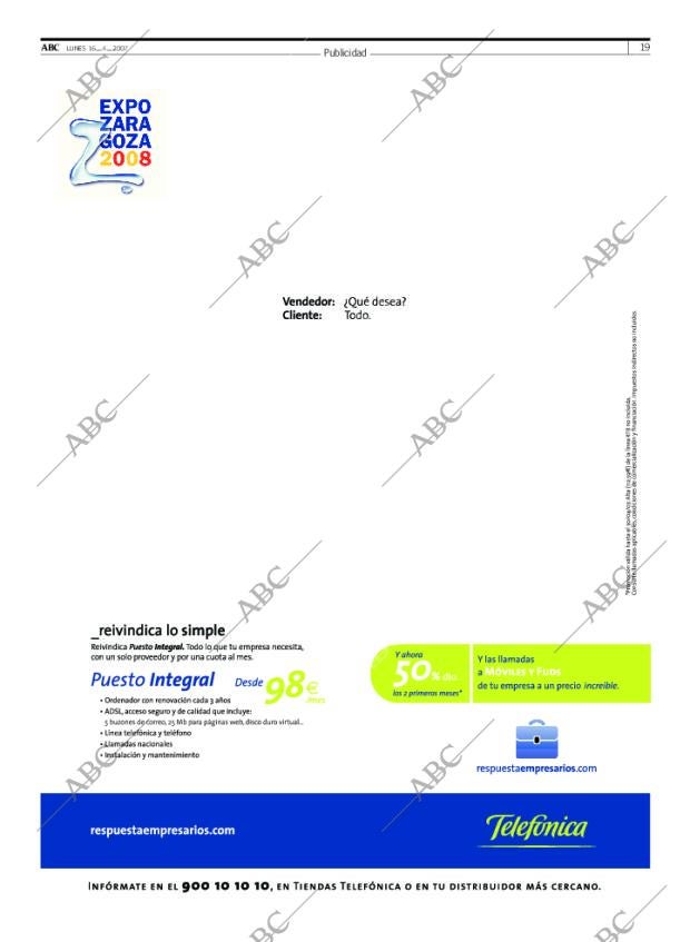ABC MADRID 16-04-2007 página 19