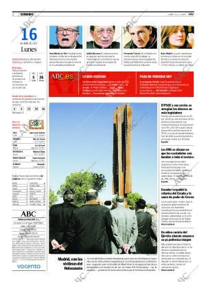 ABC MADRID 16-04-2007 página 2