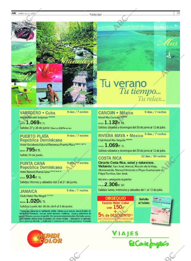 ABC MADRID 16-04-2007 página 25