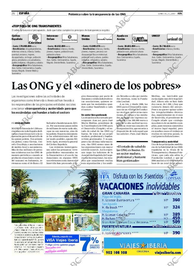 ABC MADRID 16-04-2007 página 26