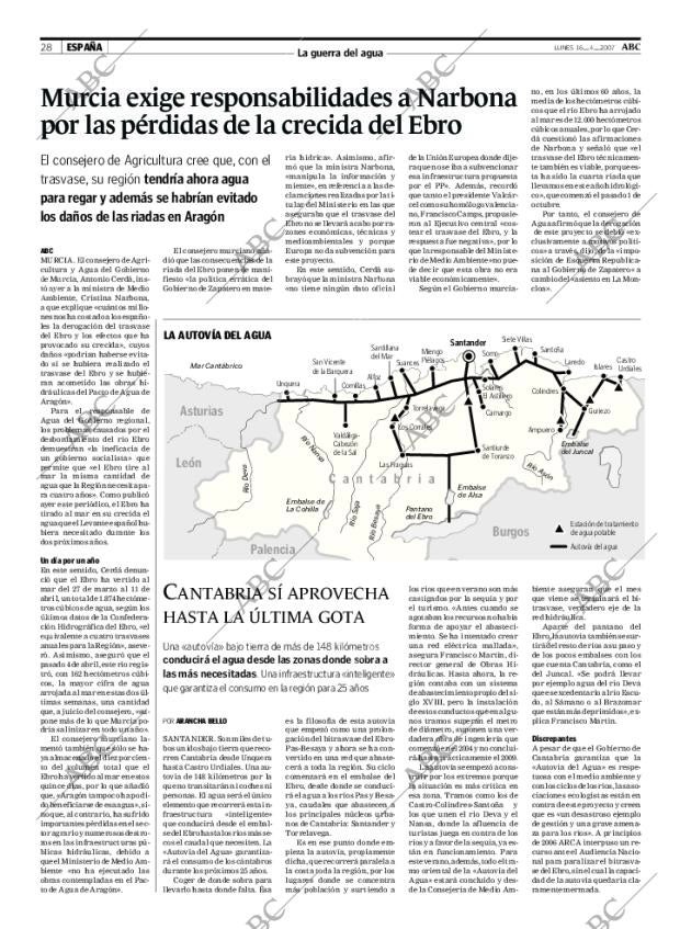 ABC MADRID 16-04-2007 página 28