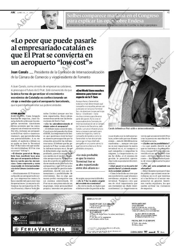 ABC MADRID 16-04-2007 página 41