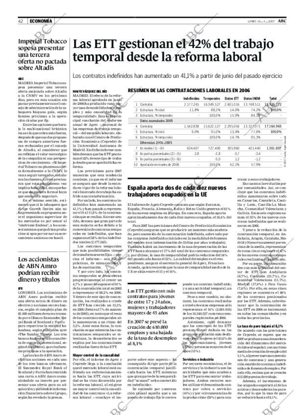 ABC MADRID 16-04-2007 página 42