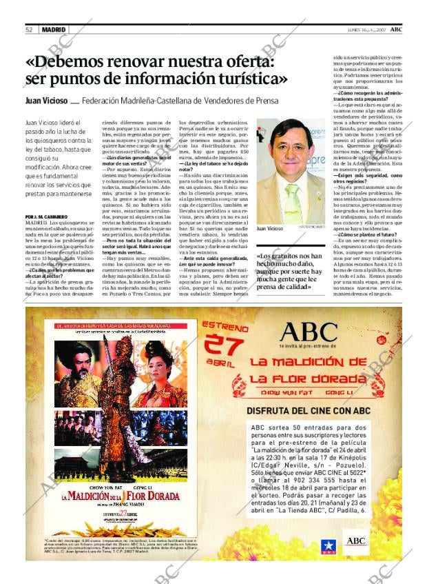 ABC MADRID 16-04-2007 página 52