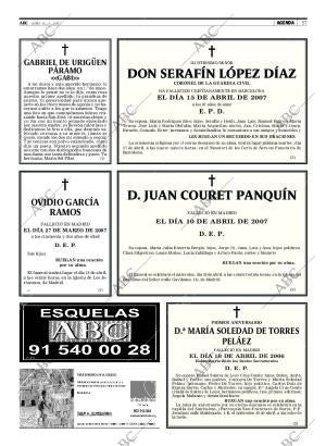 ABC MADRID 16-04-2007 página 57