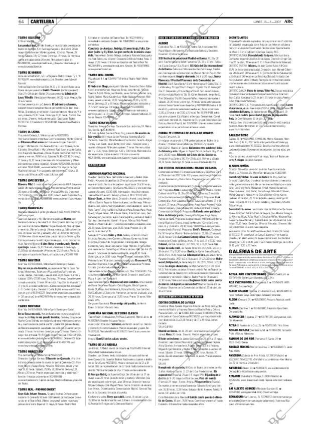 ABC MADRID 16-04-2007 página 64