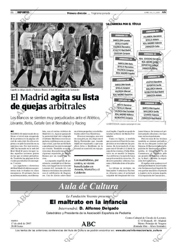 ABC MADRID 16-04-2007 página 86