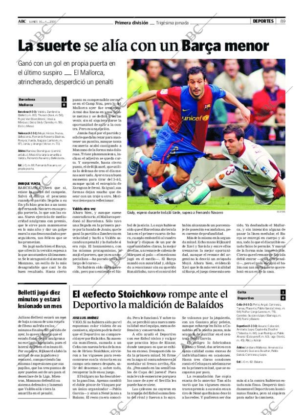 ABC MADRID 16-04-2007 página 89