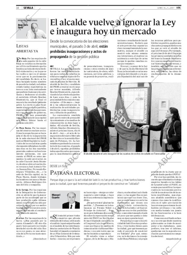 ABC SEVILLA 16-04-2007 página 14