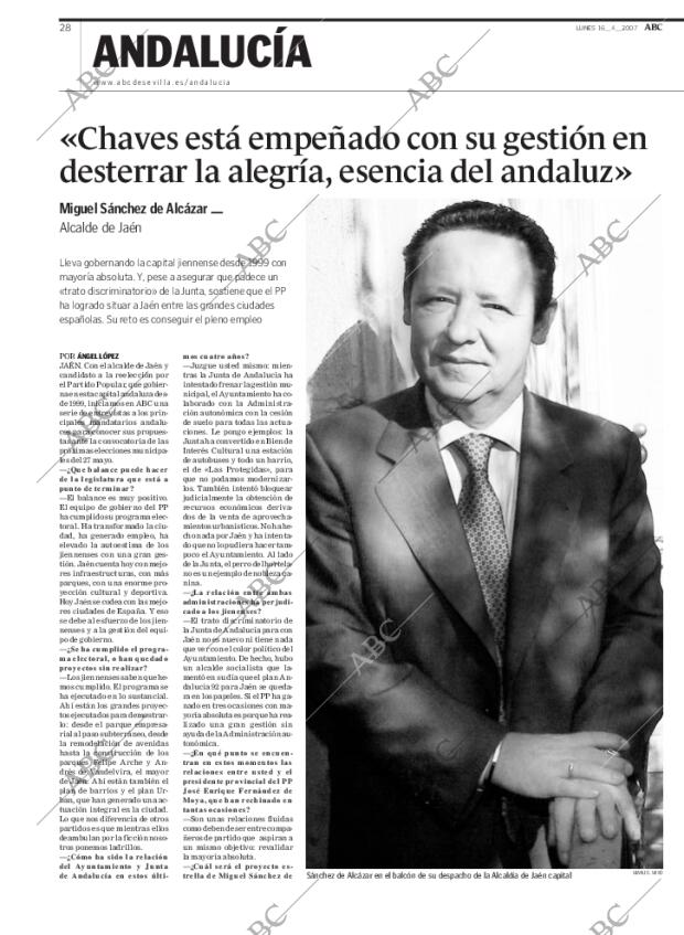 ABC SEVILLA 16-04-2007 página 28