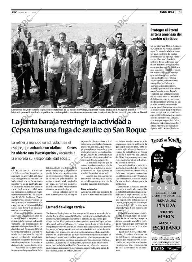 ABC SEVILLA 16-04-2007 página 31