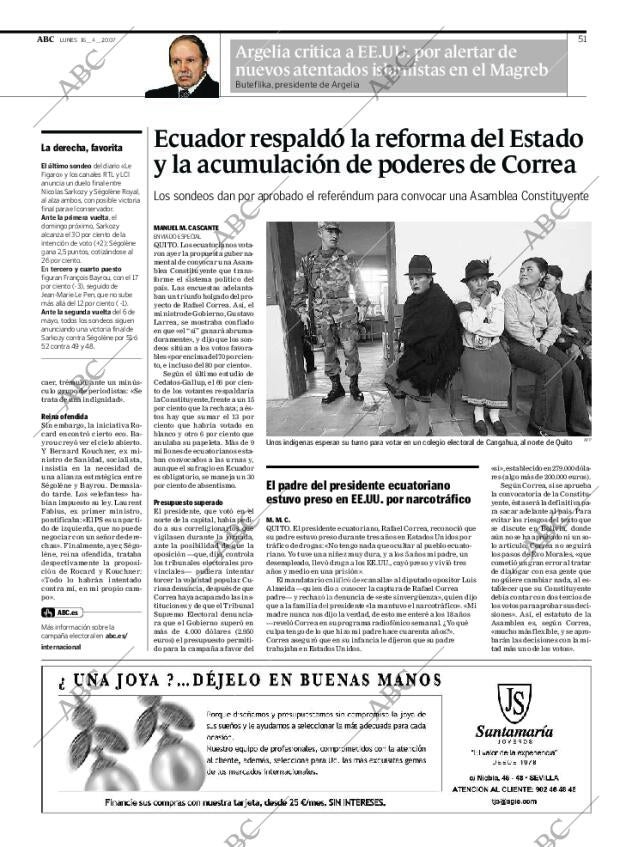 ABC SEVILLA 16-04-2007 página 51