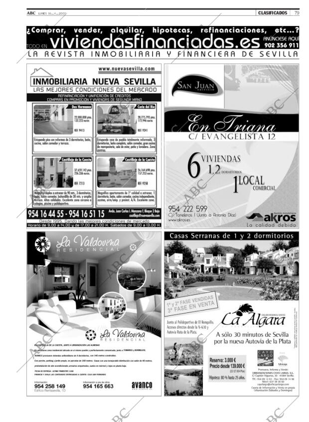 ABC SEVILLA 16-04-2007 página 79
