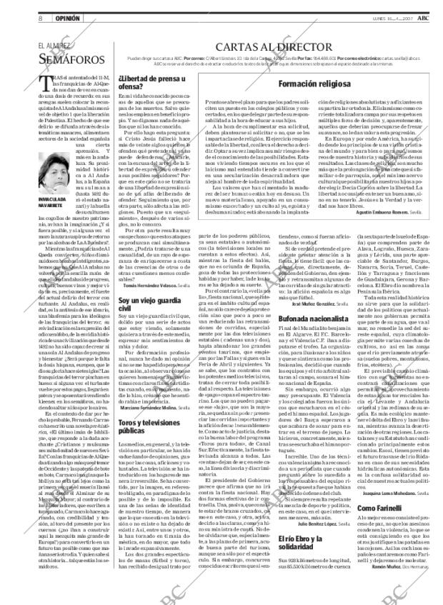 ABC SEVILLA 16-04-2007 página 8