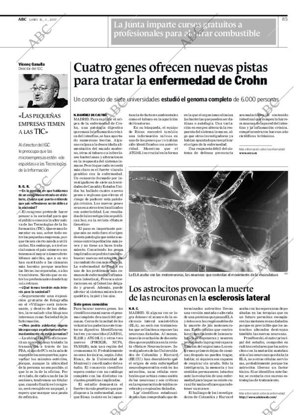 ABC SEVILLA 16-04-2007 página 85