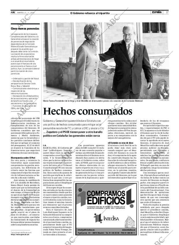 ABC MADRID 17-04-2007 página 17