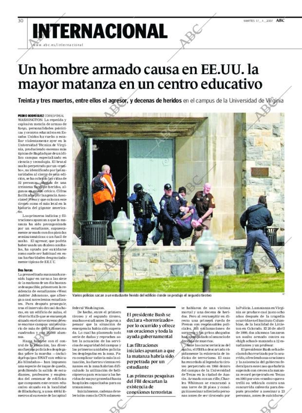 ABC MADRID 17-04-2007 página 30