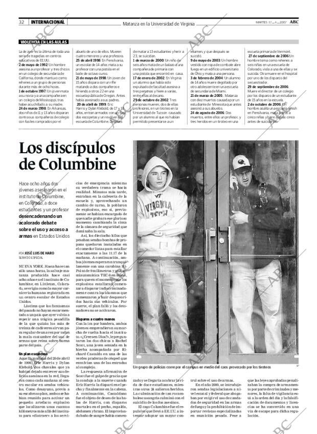 ABC MADRID 17-04-2007 página 32