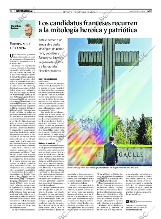 ABC MADRID 17-04-2007 página 34