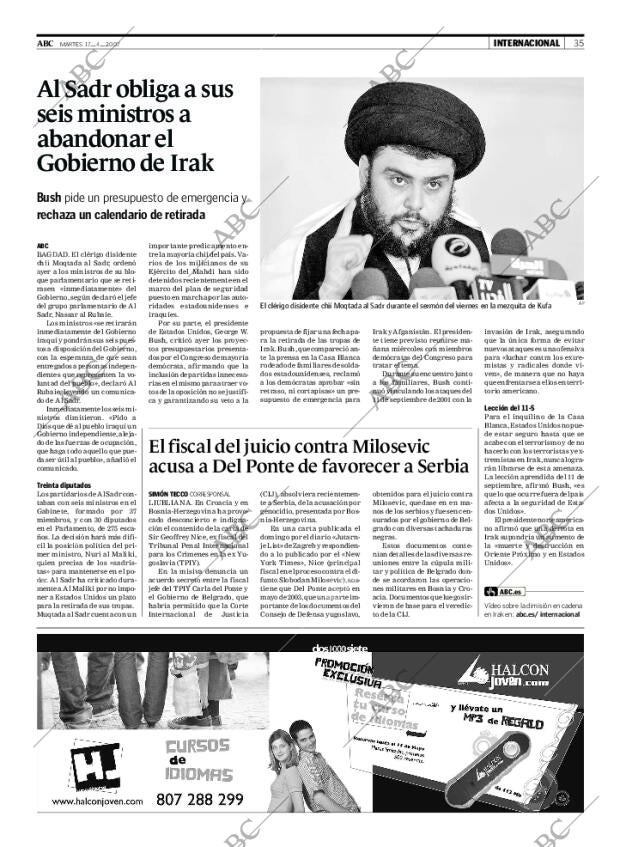 ABC MADRID 17-04-2007 página 35