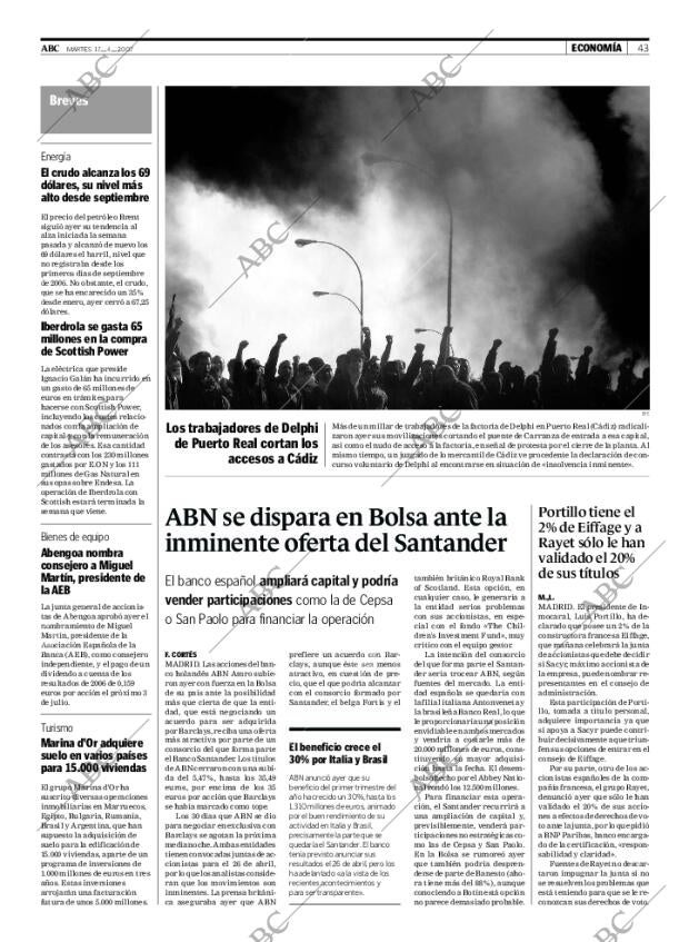 ABC MADRID 17-04-2007 página 43