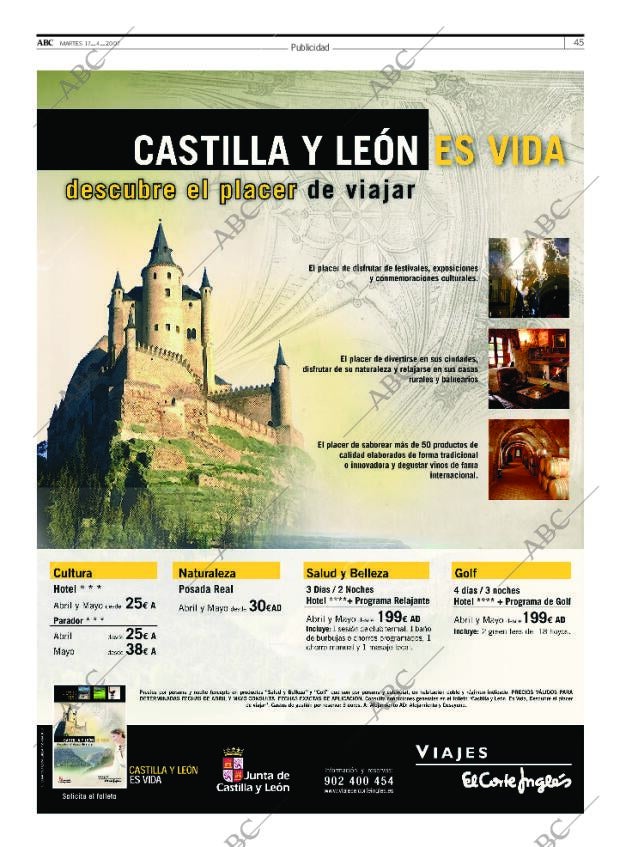 ABC MADRID 17-04-2007 página 45