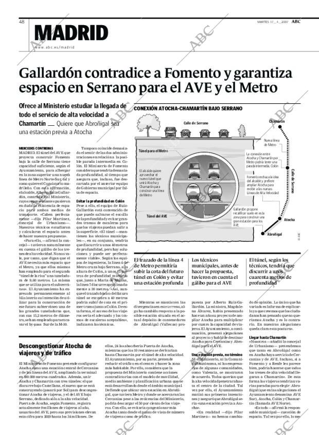 ABC MADRID 17-04-2007 página 48