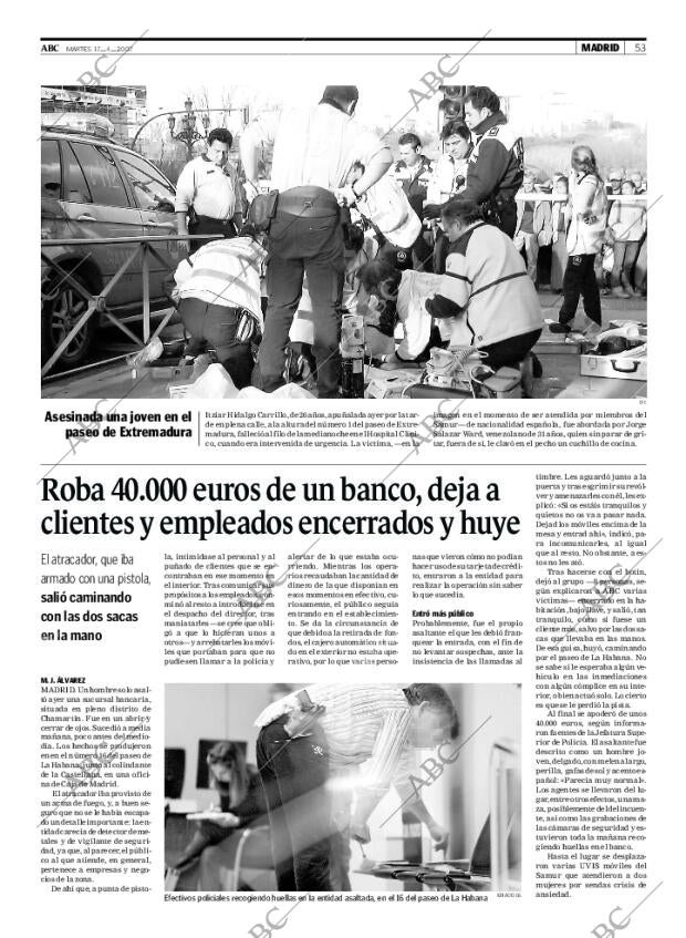 ABC MADRID 17-04-2007 página 53