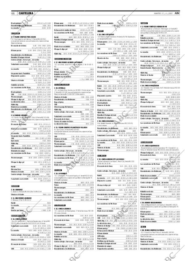 ABC MADRID 17-04-2007 página 66