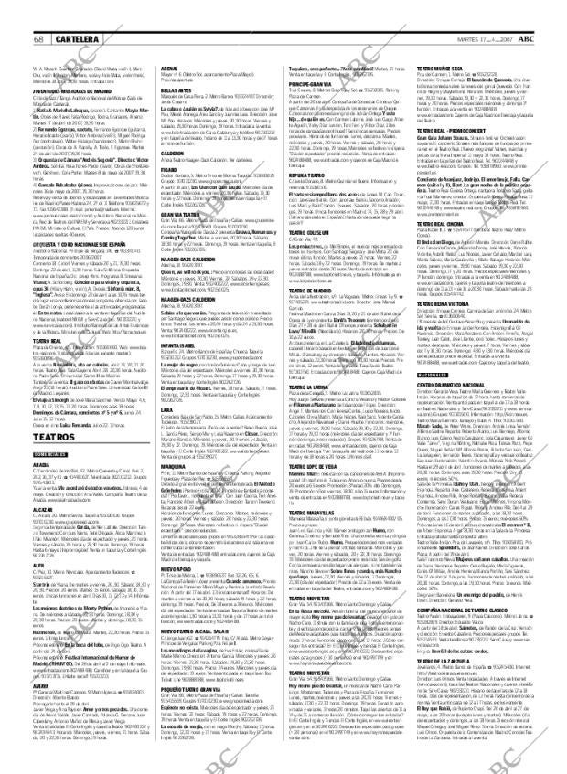 ABC MADRID 17-04-2007 página 68