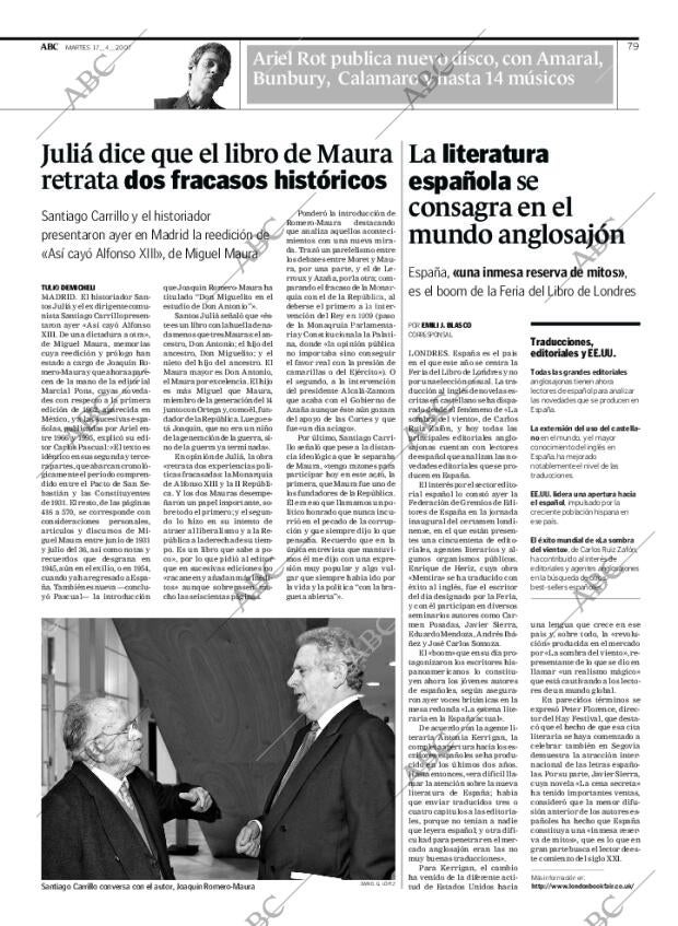 ABC MADRID 17-04-2007 página 79