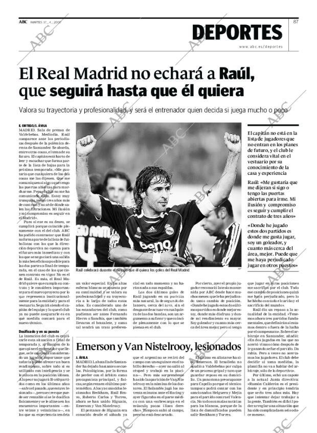 ABC MADRID 17-04-2007 página 87