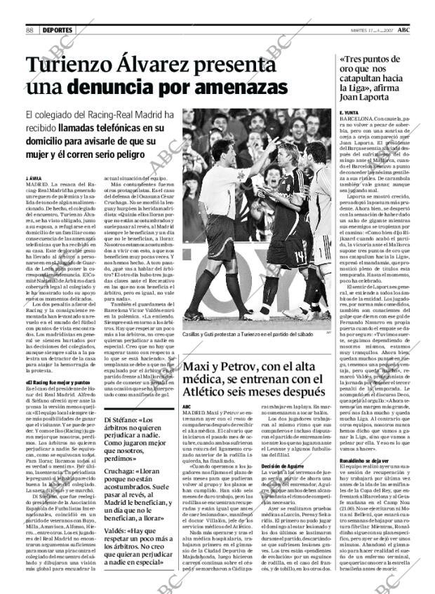 ABC MADRID 17-04-2007 página 88