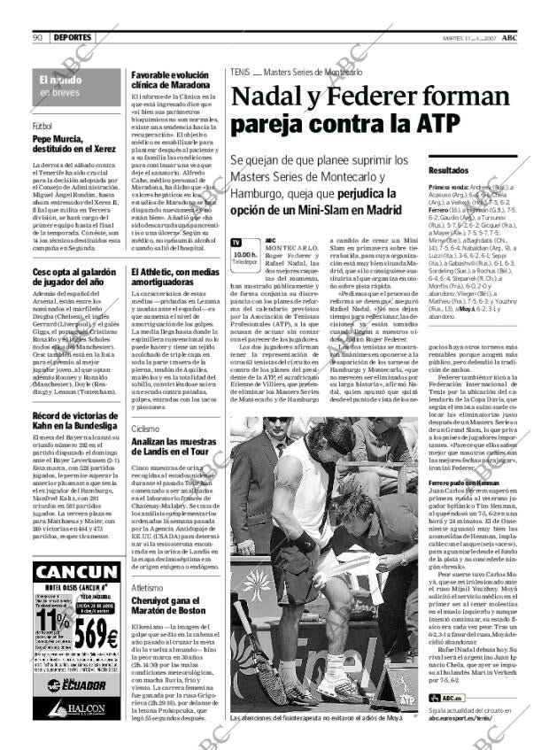 ABC MADRID 17-04-2007 página 90