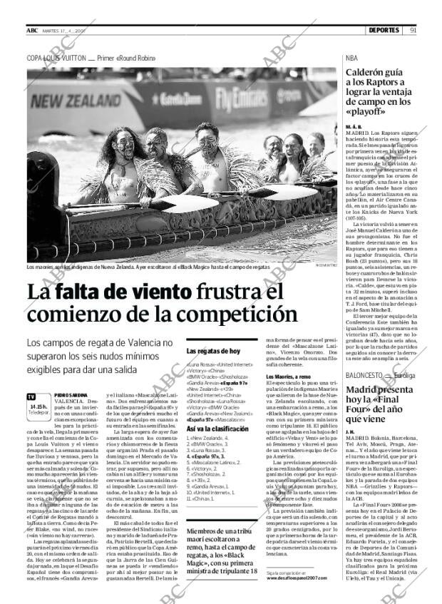 ABC MADRID 17-04-2007 página 91