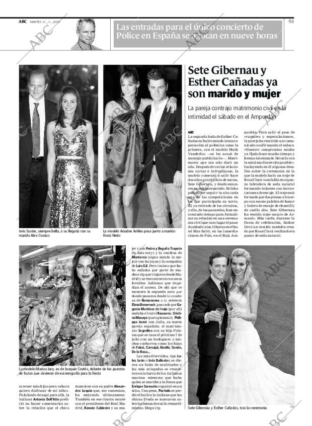 ABC MADRID 17-04-2007 página 93