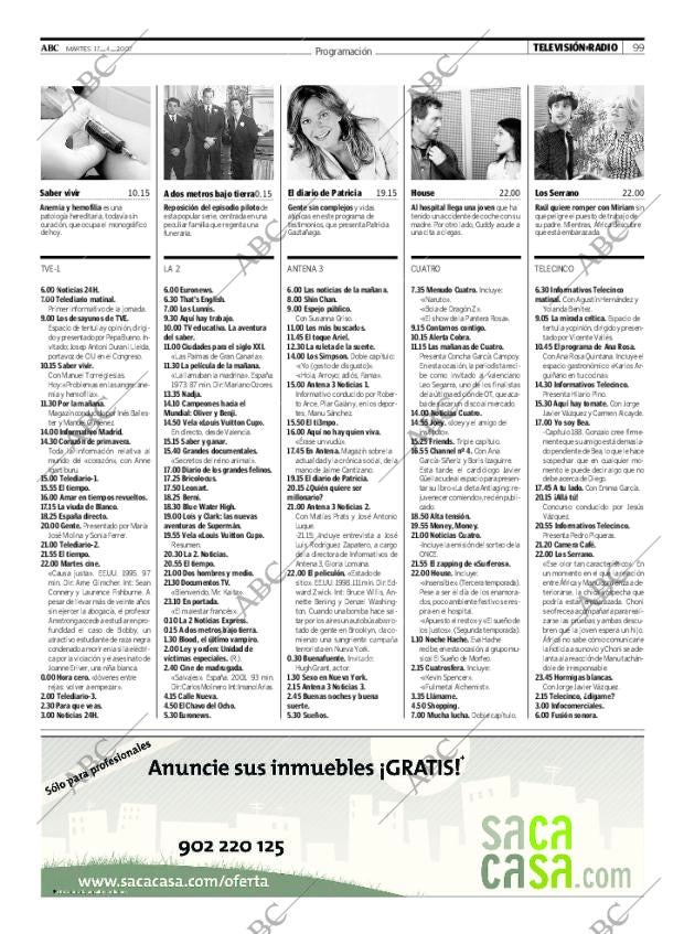 ABC MADRID 17-04-2007 página 99