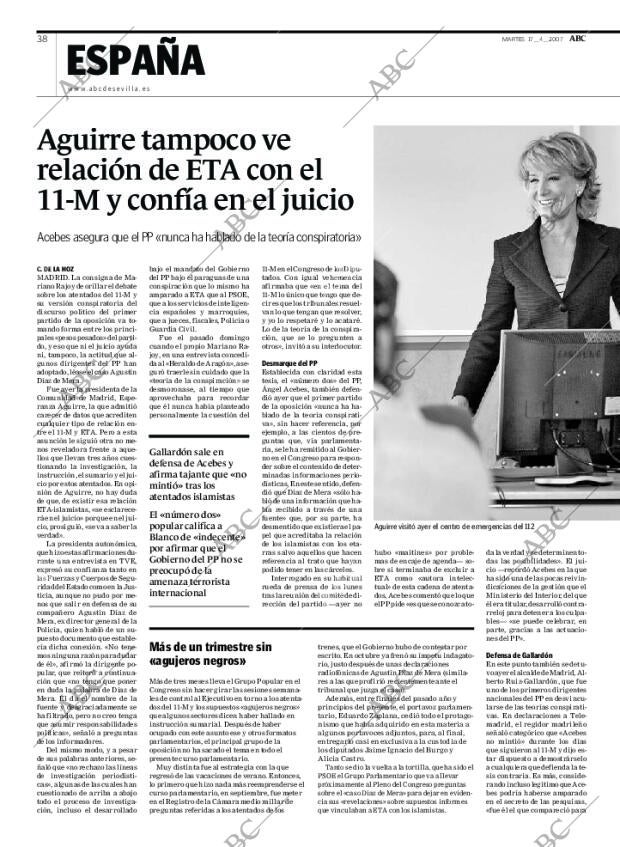 ABC SEVILLA 17-04-2007 página 38