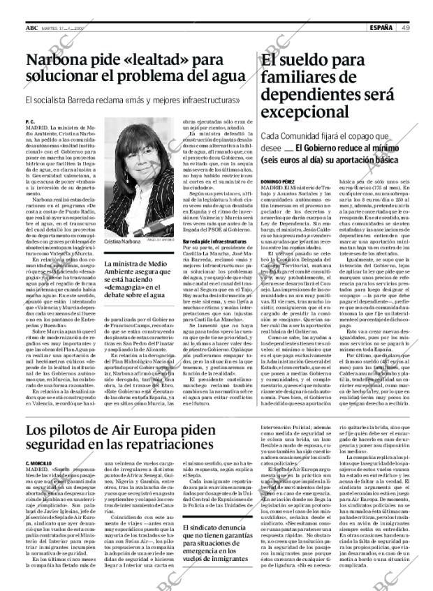 ABC SEVILLA 17-04-2007 página 49