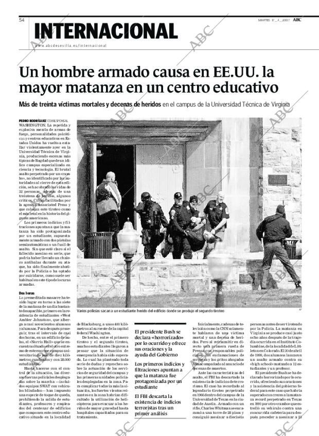 ABC SEVILLA 17-04-2007 página 54