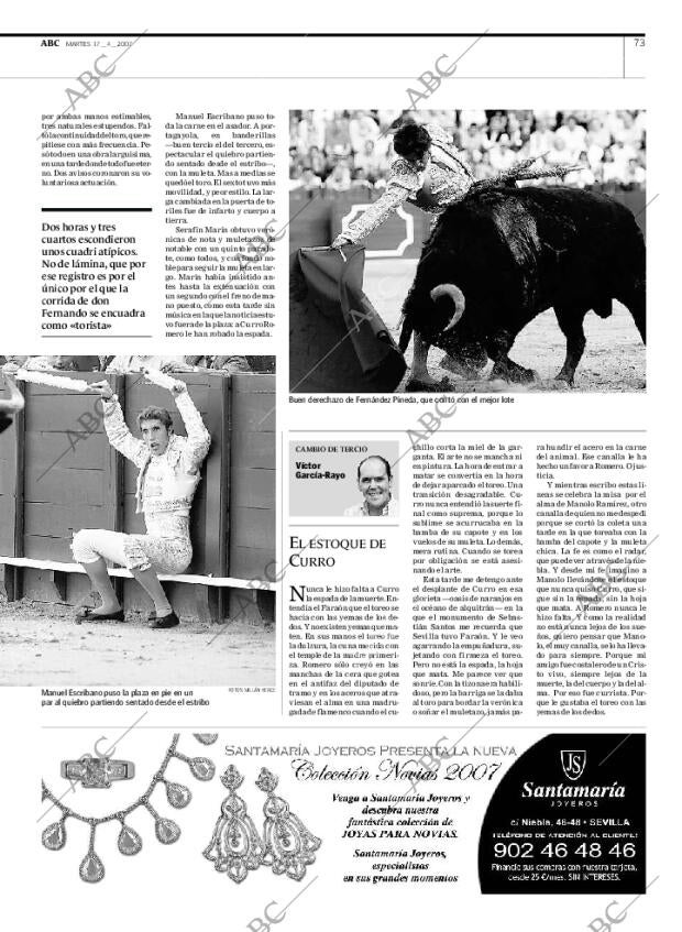 ABC SEVILLA 17-04-2007 página 73